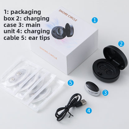Throat Anti-Snoring Device, Snore-Preventing Massager