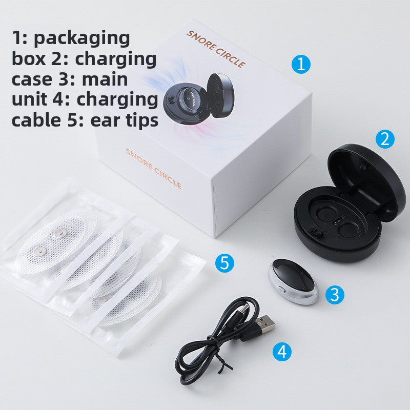 Throat Anti-Snoring Device, Snore-Preventing Massager