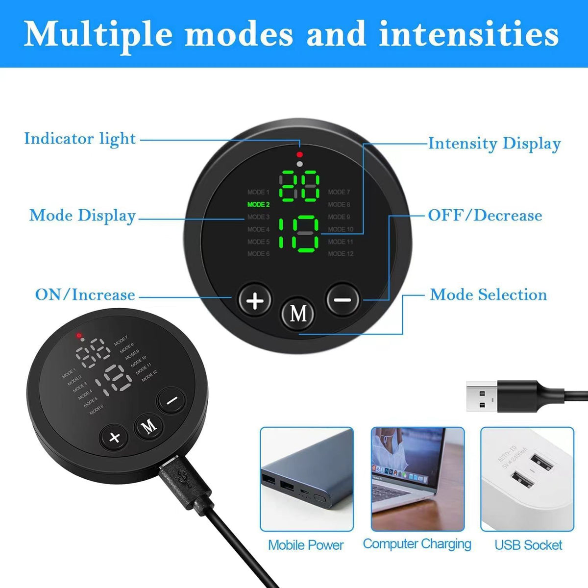 EMS Muscle Training Stimulator Belt